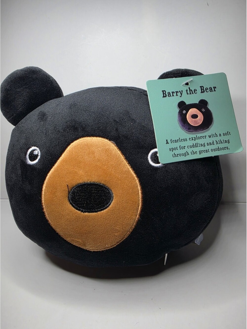 Barry the Bear Plush Travel Pillow Eye Mask Set